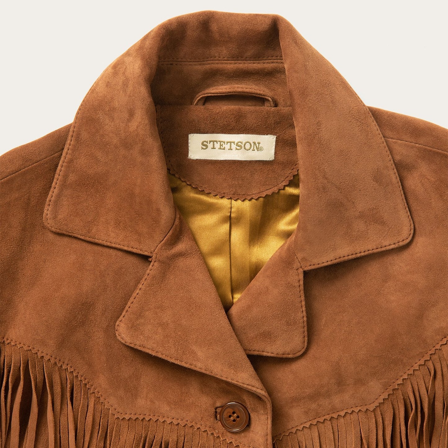 Suede Fringed Women's Jacket by Stetson