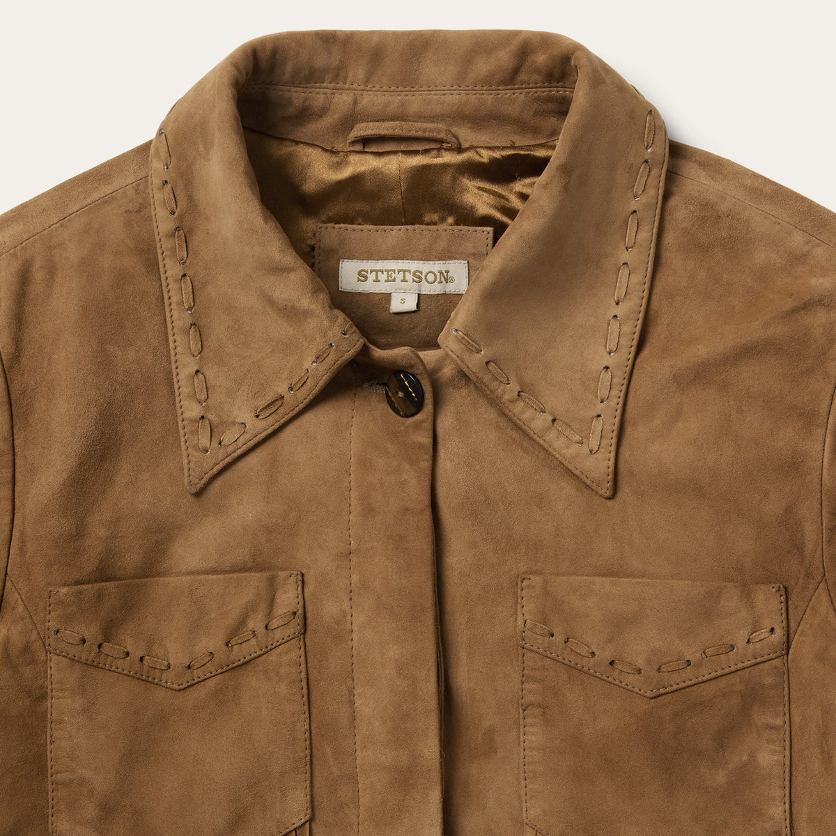 Cropped Suede Fringe Women's Jacket by Stetson