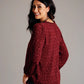 Stetson Ditzy Red Rayon Blouse