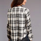 Stetson Ash Gray Plaid Herringbone Twill Shirt