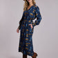 Stetson Ranch Life Print Western Maxi Dress