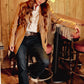 Fringe With Benefits Blazer in Buckskin by Western & Co