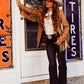 Fringe With Benefits Blazer in Buckskin by Western & Co