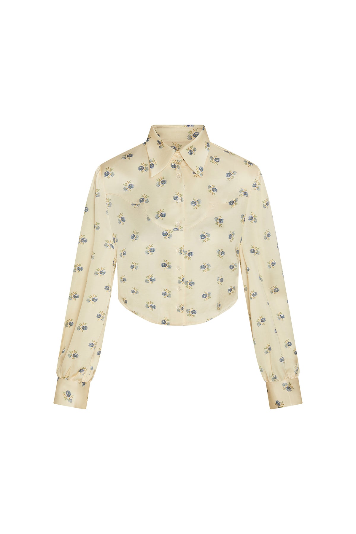 Marlowe Blouse in Kindred Floral by Folk Saint - Regular Length