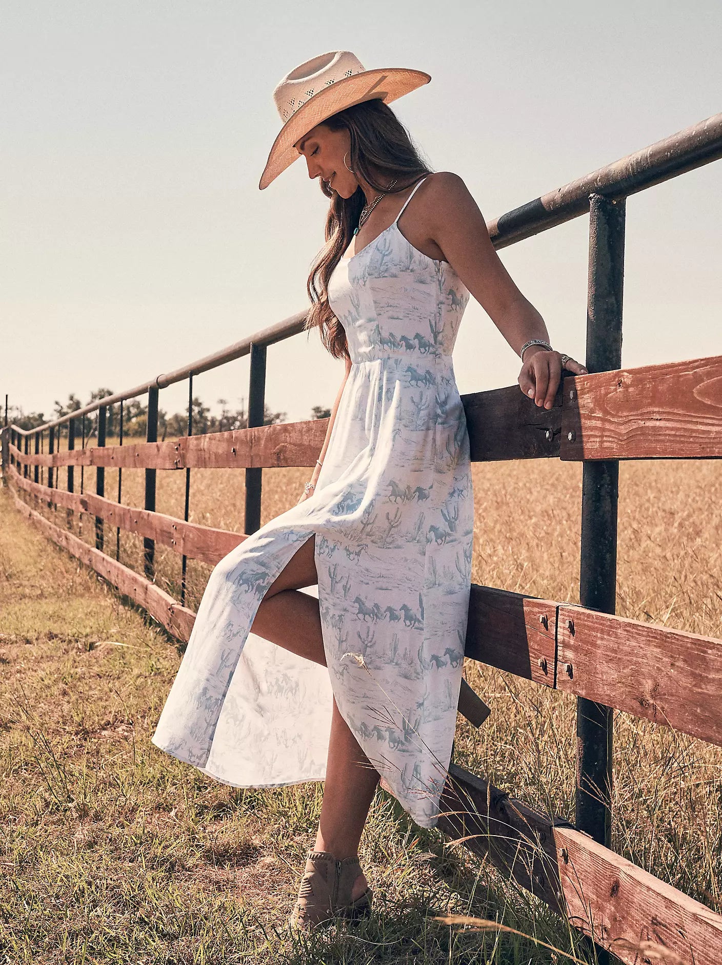 wrangler retro dresses Wrangler Women's Western Maxi Dress XL