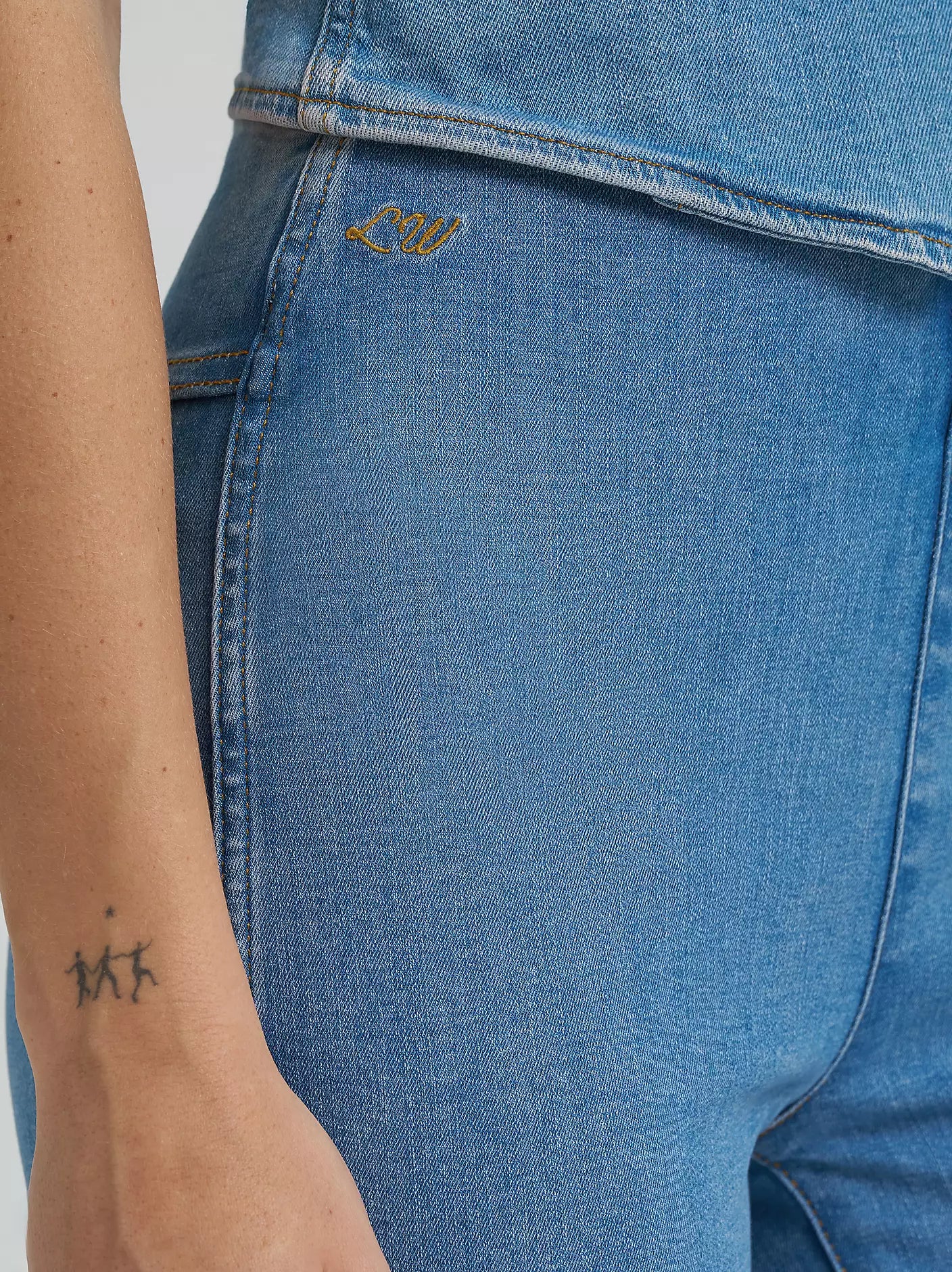 Wrangler X Lainey Wilson Pull On Flare Jeans at Bourbon Cowgirl
