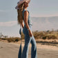 Wrangler X Lainey Wilson Pull On Flare Jeans at Bourbon Cowgirl