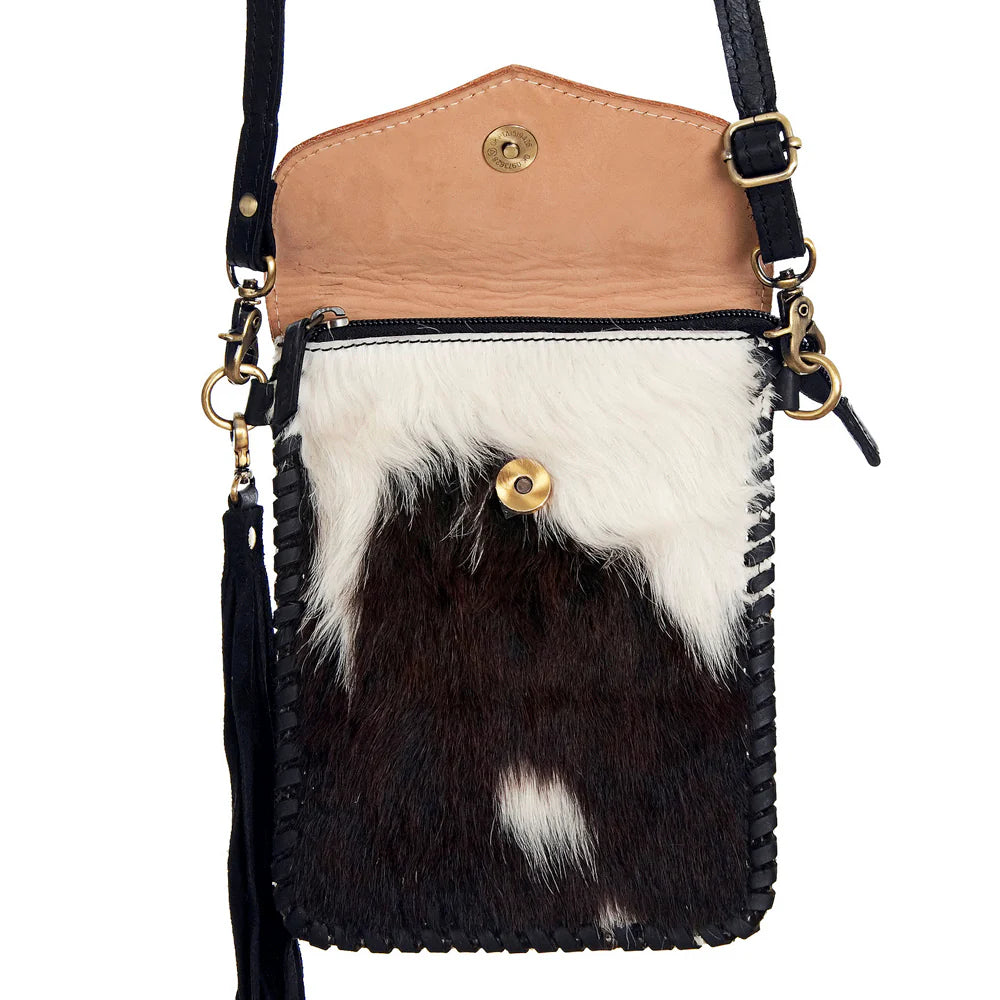 American Darling Cross Body Hair On-Genuine Leather Western Women Bag Handbag Purse