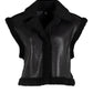 Tali CF Leather Jacket, Black