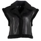 Tali CF Leather Jacket, Black