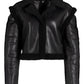 Tali CF Leather Jacket, Black