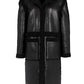 Tali CF Leather Jacket, Black