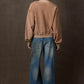 Tex-Oyl Sweatshirt Top by Double D Ranch