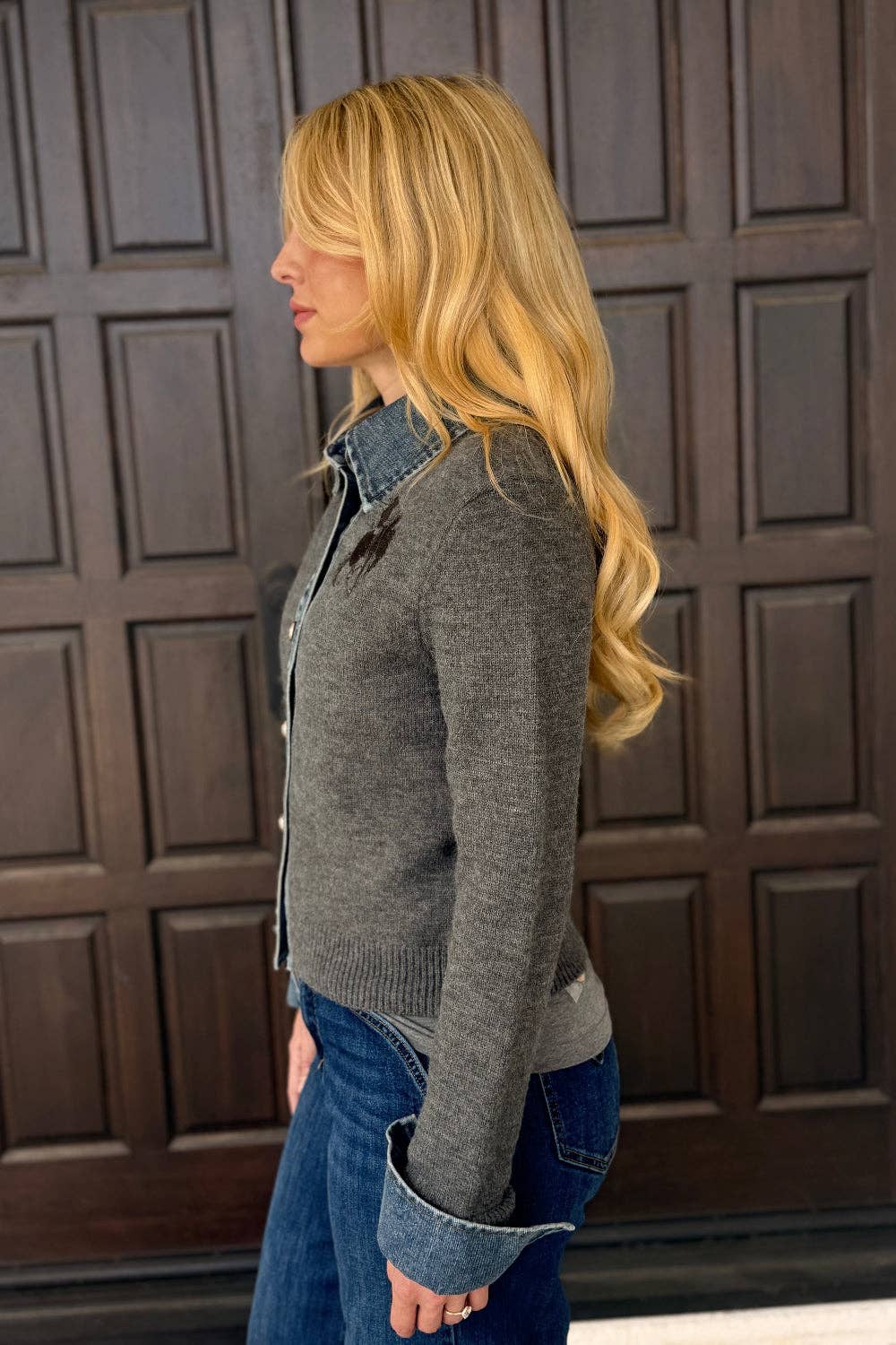 Mustang Molly Snap Cardigan by Rodeo Quincy