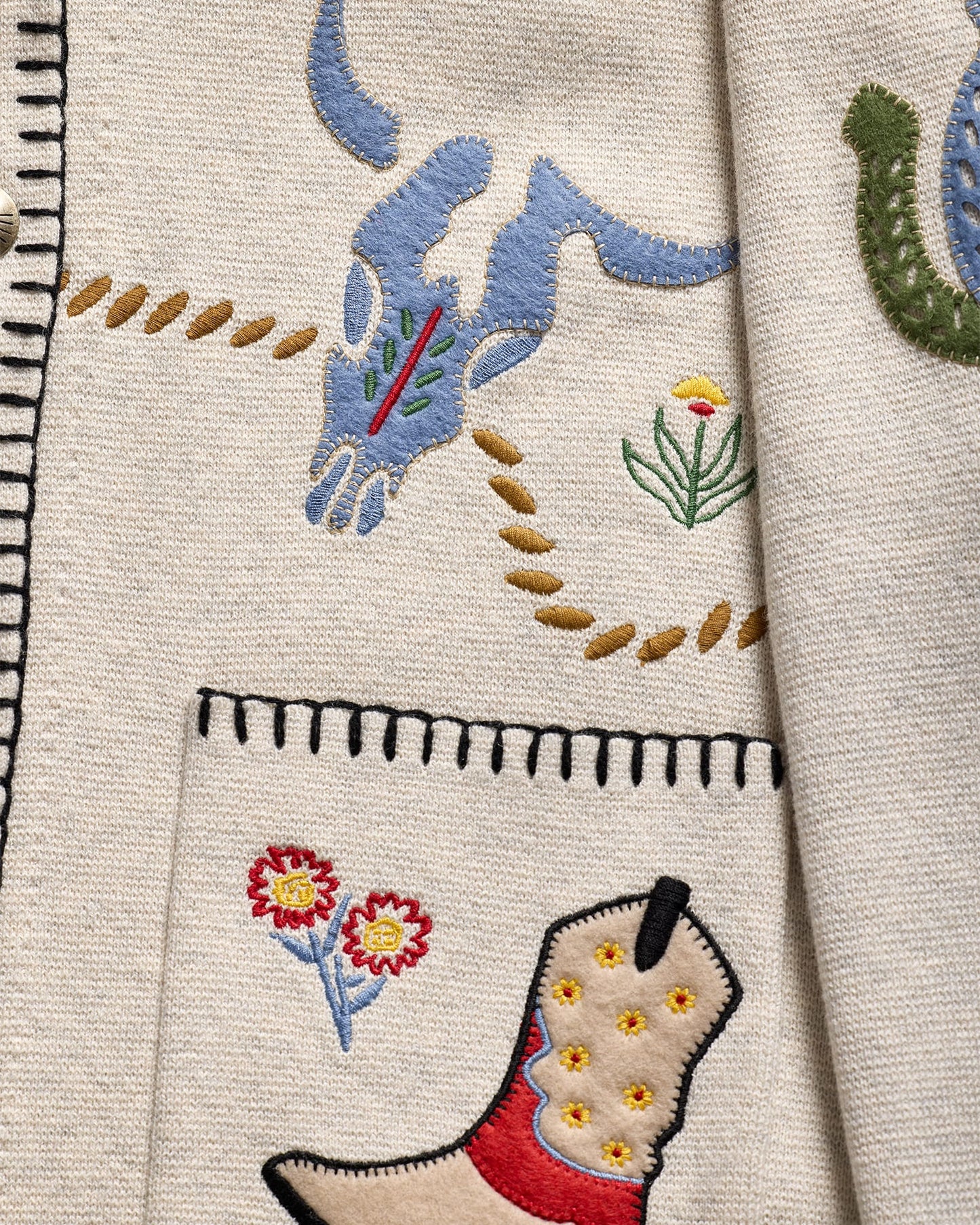 Souvenir Cardigan by Pendleton in Oatmeal Multi