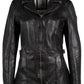 Yellie CF Leather Jacket, Black