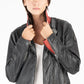 Christy Star Leather Jacket by Mauritius in Vintage Black