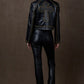 Chapel Noir Leather Jacket by Double D Ranch