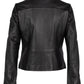 Tjara CF Leather Jacket, Black