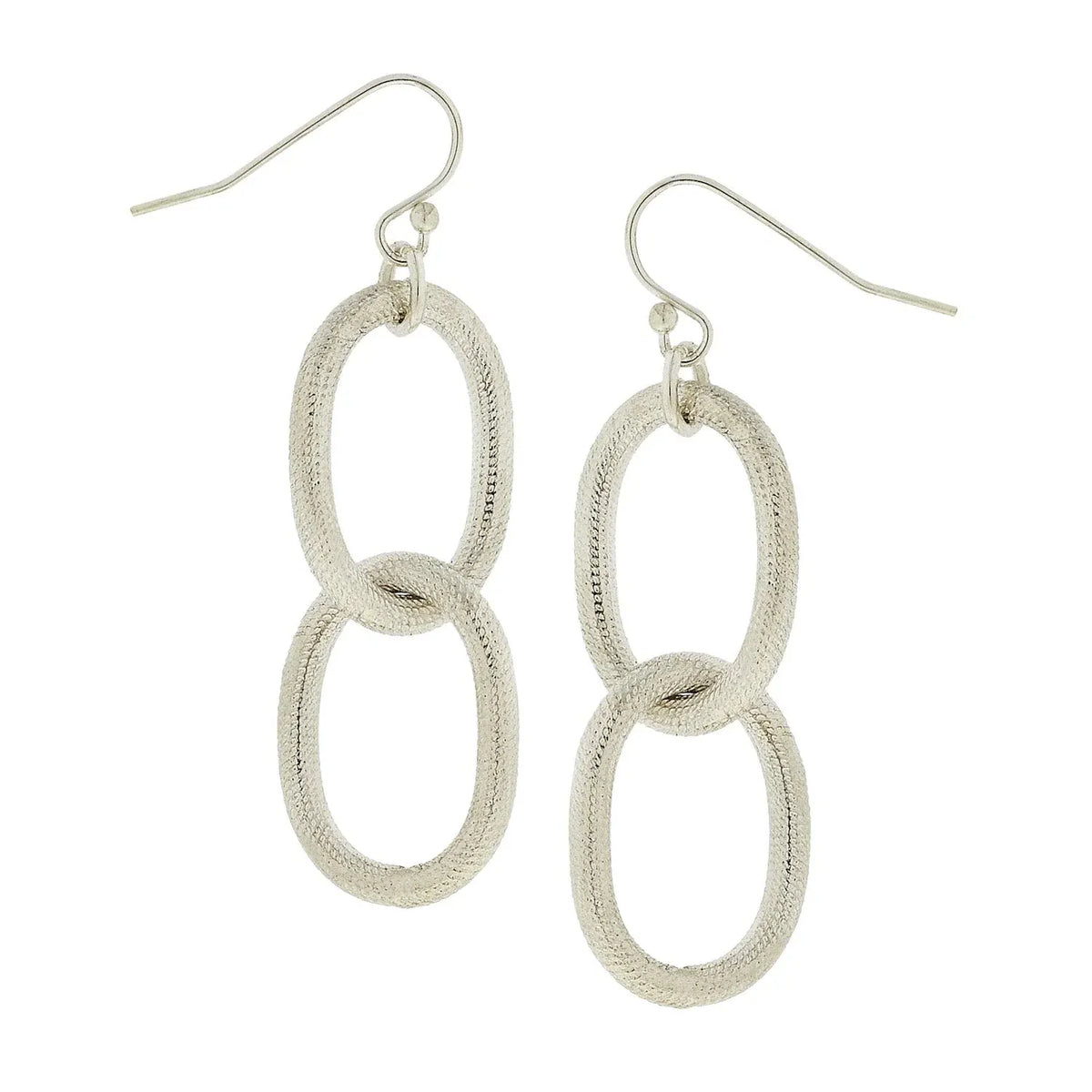 Loop Chain Earrings by Susan Shaw