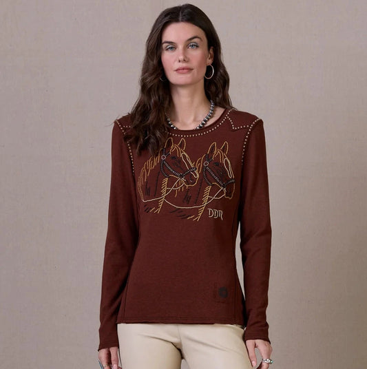 Clippety Clop Tee by Double D Ranch