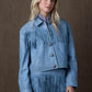 Wellhead Blues Leather Jacket by Double D Ranch