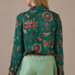 Rhinestone Suits & Cowboy Boots Short Sleeve Top by Double D Ranch at Bourbon Cowgirl