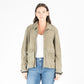 Yaima CF Leather Jacket, Light Sage