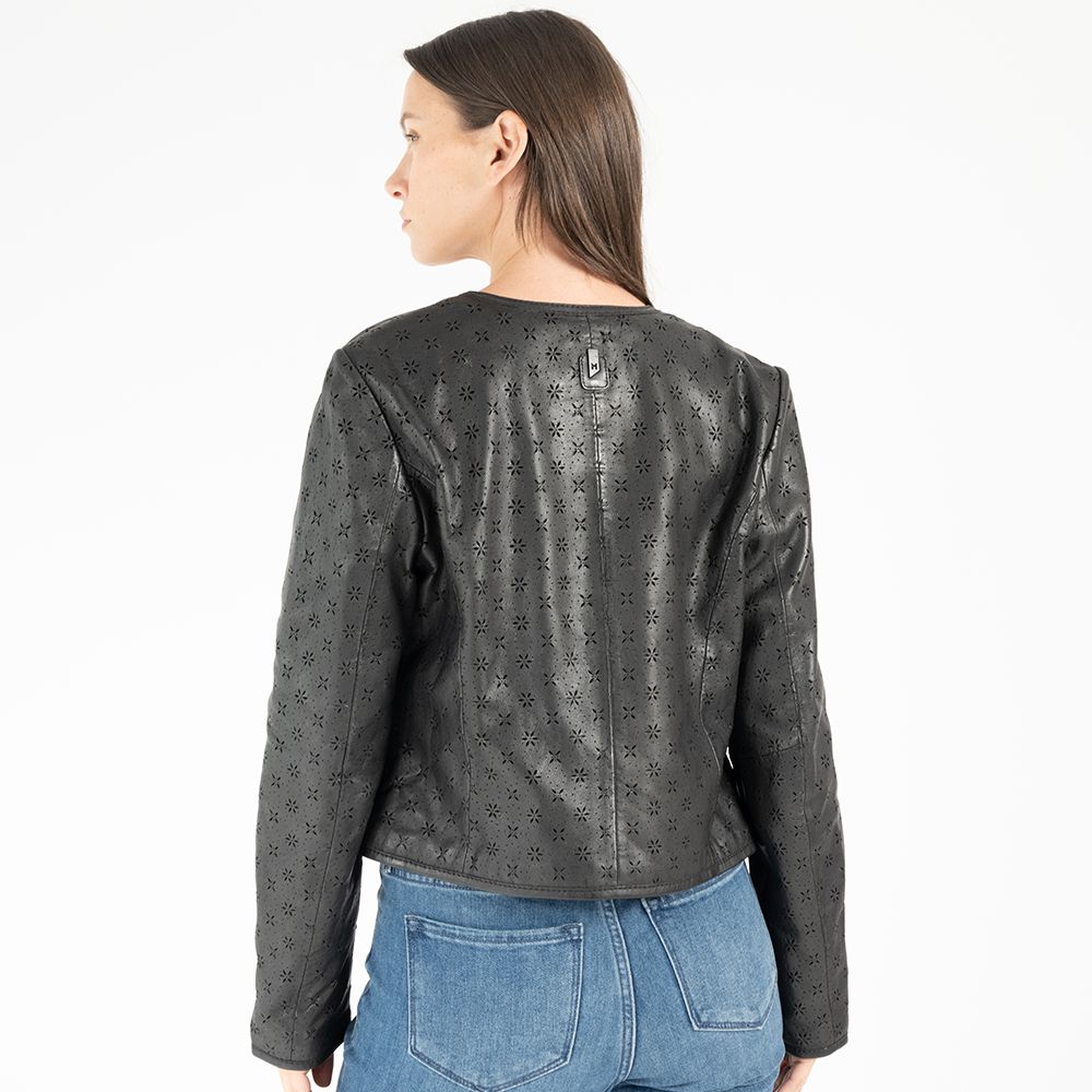 Hillary CF Leather Jacket