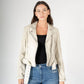 Maryn RF Leather Jacket