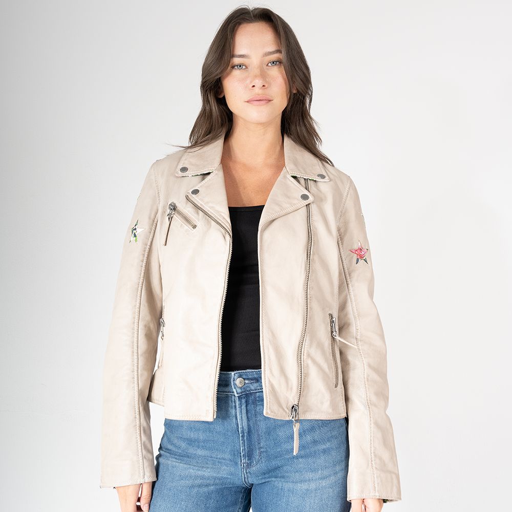 Candy RF Leather Jacket