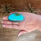 Big Adjustable Sonoran Gold Ring – Native Made by Gilbert Platero