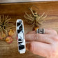 White Buffalo Cuff – Sterling Silver – SF Stamp by Steve Francisco