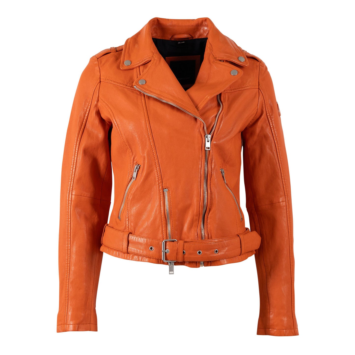 Wild 2 RF Leather Jacket by Mauritius in Spice