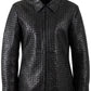 Emmi CF Leather Jacket, Black