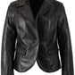 Megan RF Leather Blazer
