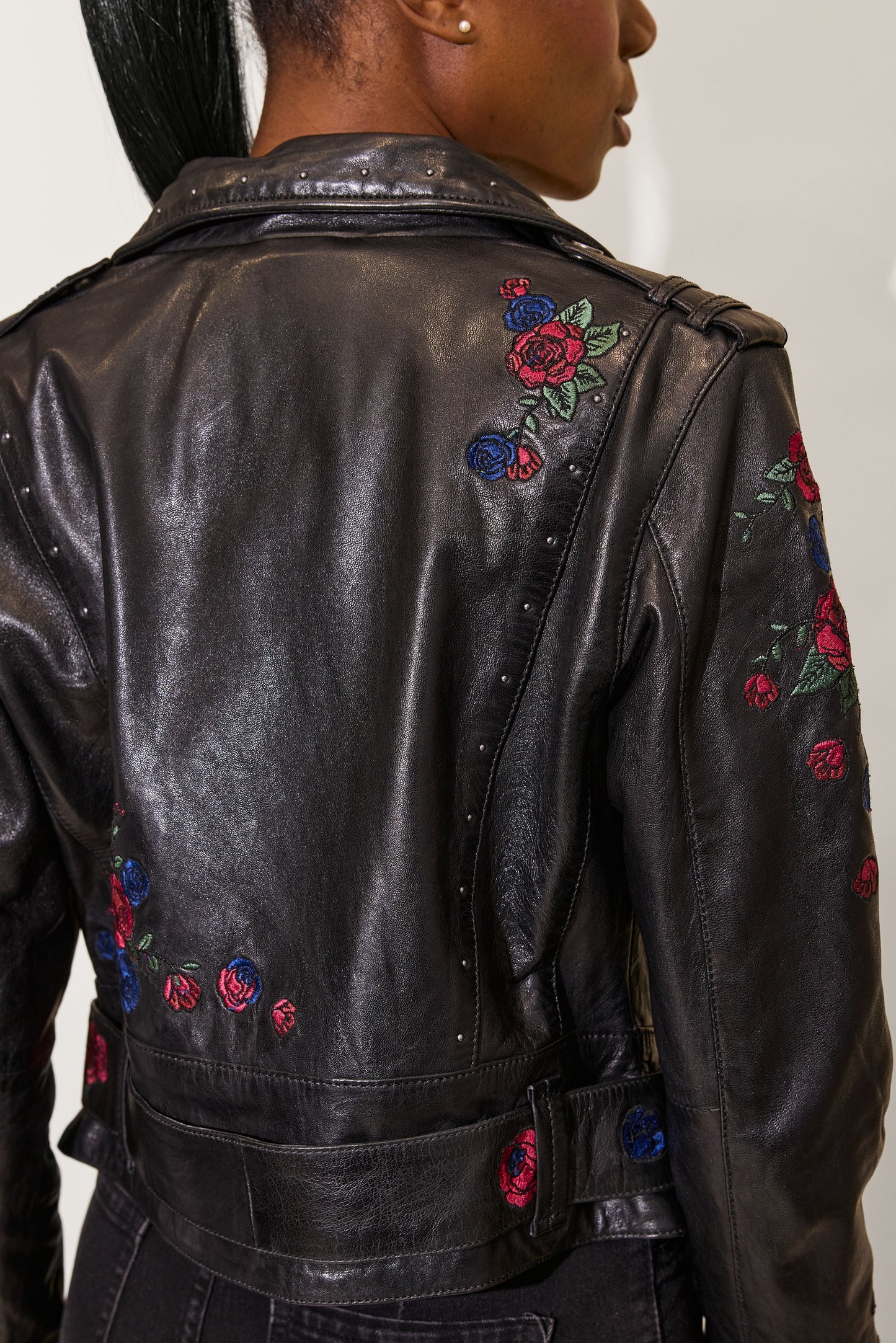 Isabella Leather Jacket by Mauritius