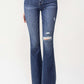 High Rise Stretch Flare Jeans for Women Lovervet by Vervet for Bourbon Cowgirl