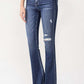 High Rise Stretch Flare Jeans for Women Lovervet by Vervet for Bourbon Cowgirl