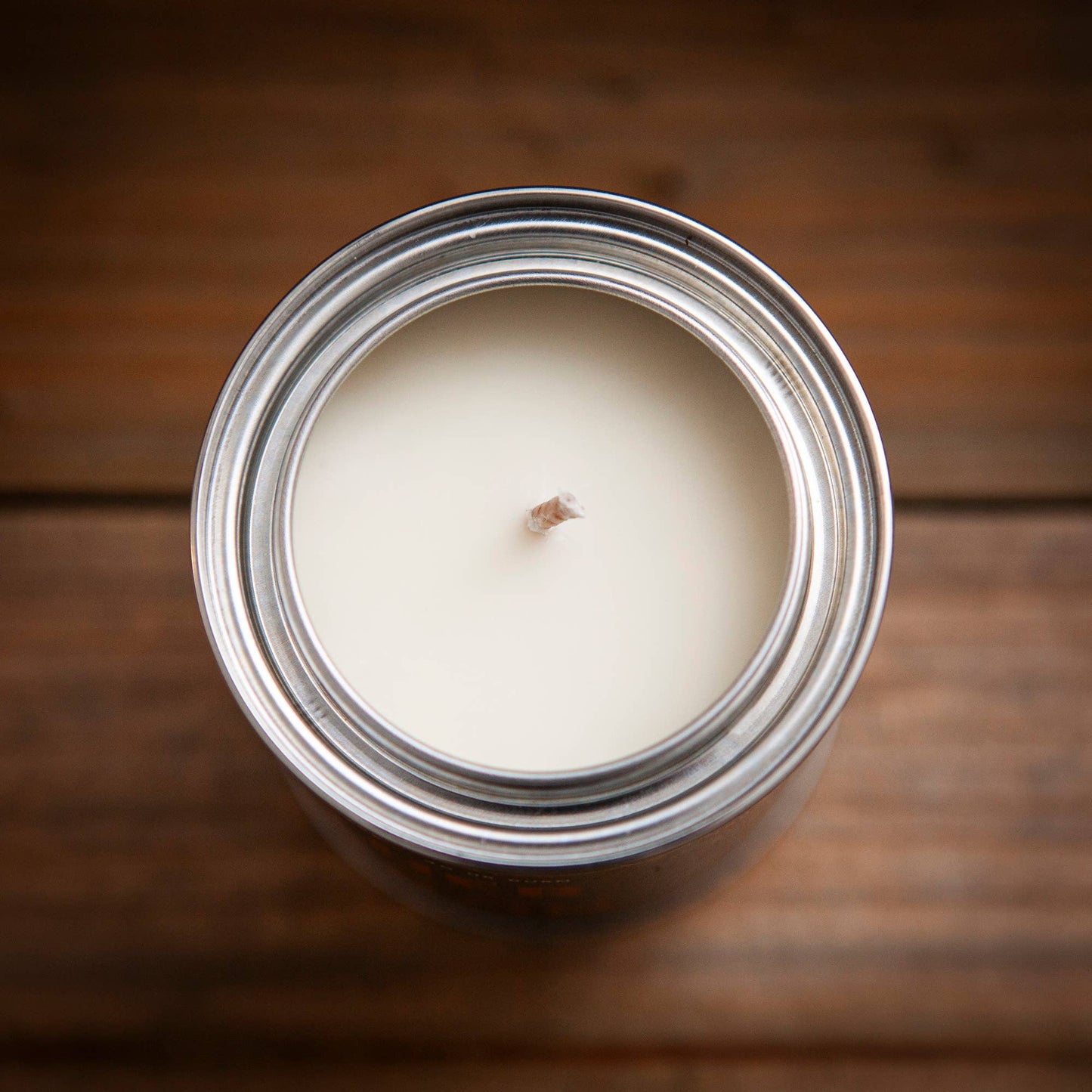 Leather & Bourbon Soy Paint Can Candle