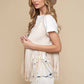 Cream Western Style Faux Suede Vest for Cowgirls
