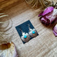 Eagle Bird Dangle Earrings with Kingman Turquoise