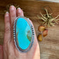 Big Adjustable Sonoran Gold Ring – Native Made by Gilbert Platero