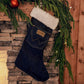 Wrangler Denim Christmas Stocking Sherpa