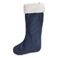 Wrangler Denim Christmas Stocking Sherpa