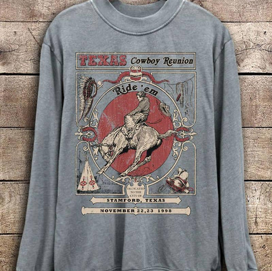 Texas Cowboy Reunion Sweatshirt