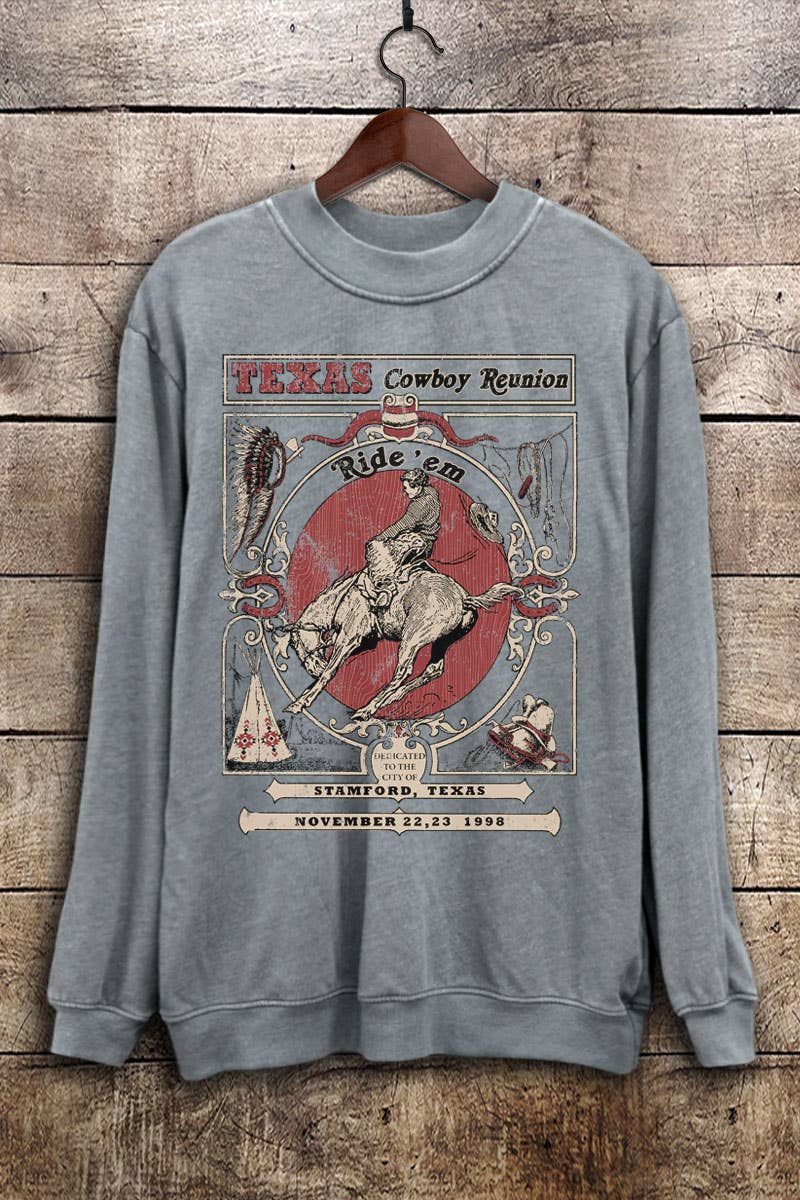 Texas Cowboy Reunion Sweatshirt