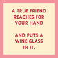 CARD Put A Wine Glass | Funny Gift | Kitsch Greeting Cards