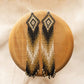 Midnight Oil Beaded Handmade Earrings by Mother Sierra