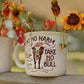 White Do No Harm, But Take No Bull Mug by Junk Gypsy